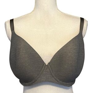 Aerie Real Sunnie Full Coverage Underwire Bra Women’s SZ 40D in Grey